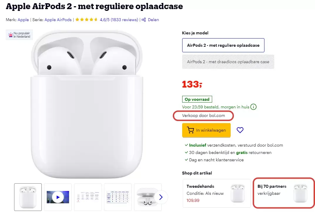 Afbeelding van Apple Airpods