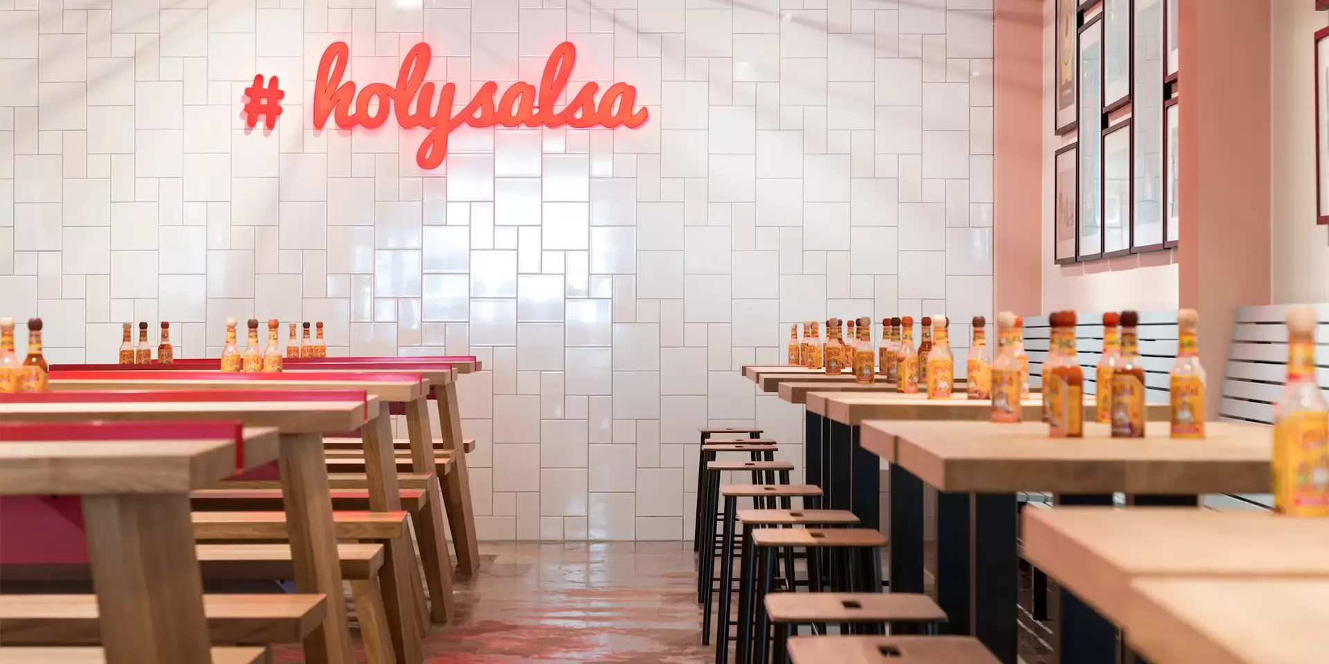 Afbeelding van de binnenkant bij een Salsa Shop