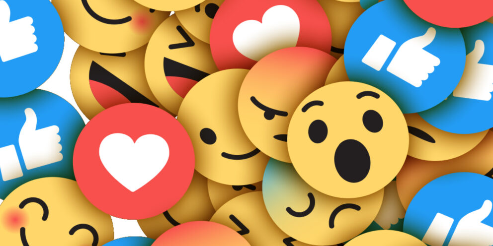 Facebook breidt ‘vind-ik-leuks’ uit met vijf emoticon-buttons