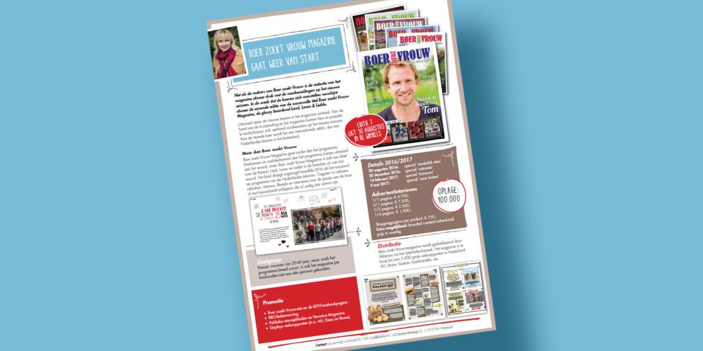 Hè gezellig; het nieuwe “Boer zoekt Vrouw” Magazine