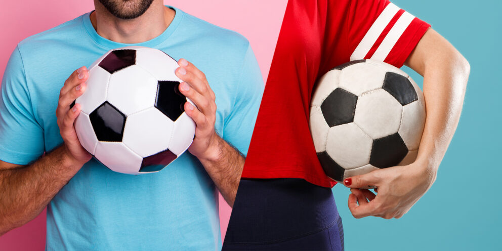 Mannenvoetbal vs vrouwenvoetbal, het gevoel en de cijfers