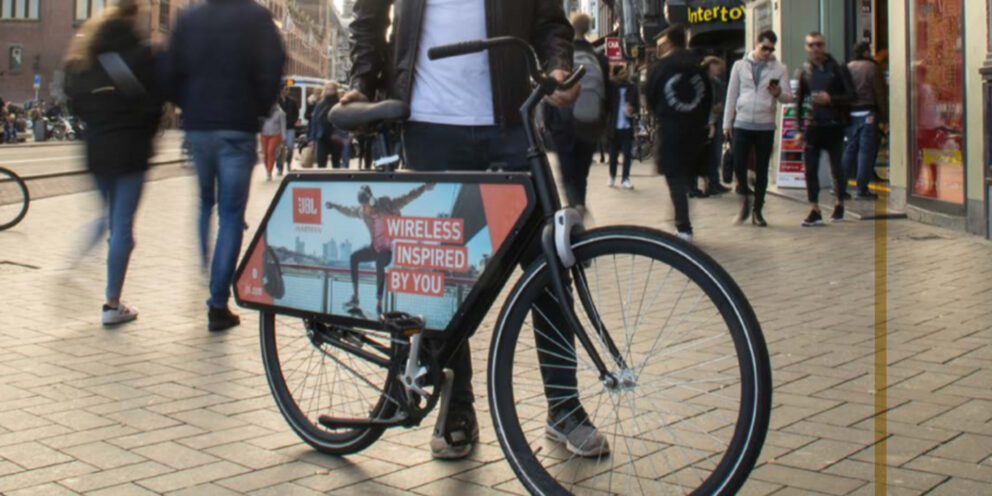 Hippe bikes, data en coole youngsters: Een nieuw stadsmedium is geboren