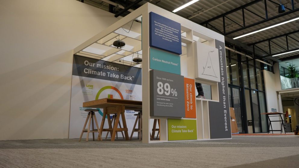 Interface Mission Zero Climate take back meubel
