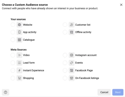 audience source